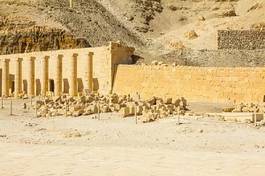 Naklejka pustynia piramida egipt świątynia luxor