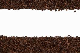 Naklejka kawiarnia czarna kawa kawa napój mokka