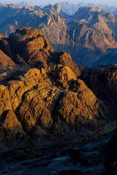Naklejka krajobraz egipt panorama pejzaż góra