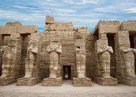 Naklejka kolumna świątynia stary afryka