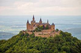 Fotoroleta zamek stary panorama król wzgórze