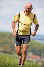 Fototapeta lekkoatletka mężczyzna ludzie jogging