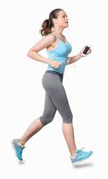 Fototapeta fitness ćwiczenie kobieta