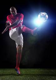 Obraz na płótnie piłka mężczyzna lekkoatletka