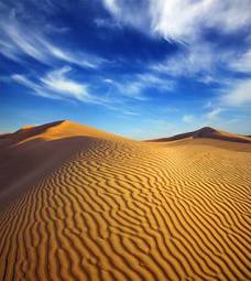 Fototapeta natura pustynia niebo pejzaż słońce