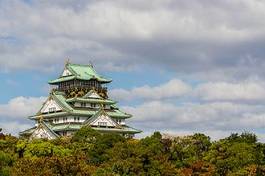 Fotoroleta japoński pałac świat antyczny