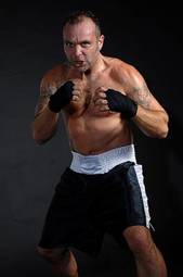 Obraz na płótnie sportowy sztuki walki bokser