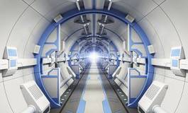 Fotoroleta korytarz tunel fantastyczny podziemny projektować
