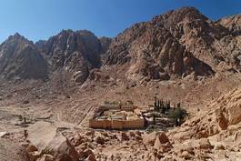 Naklejka egipt pustynia góra
