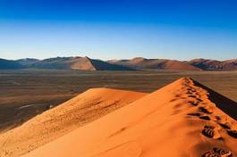Fototapeta afryka pejzaż niebo pustynia