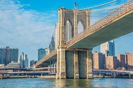 Obraz na płótnie most architektura śródmieście widok ameryka