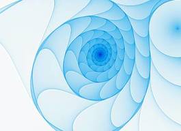 Fotoroleta fraktal sztuka spirala medytacja