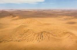 Plakat afryka natura pustynia wydma wzgórze