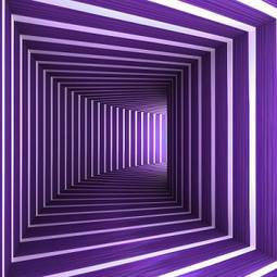 Naklejka korytarz wzór 3d perspektywa tunel