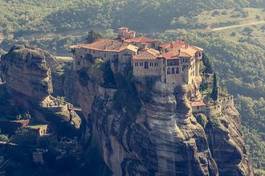 Obraz na płótnie wzgórze klasztor świat klif