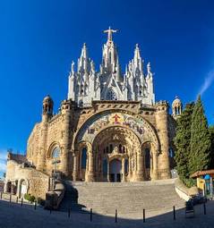 Naklejka święty architektura europa jesień kościół
