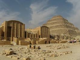 Naklejka świątynia sztuka egipt