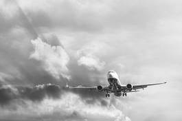 Fototapeta lotnictwo niebo odrzutowiec transport lato