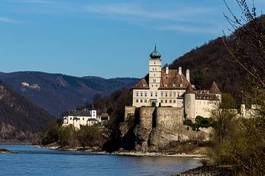 Plakat austria europa zamek podkreślenia
