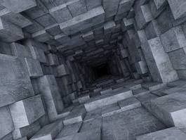 Obraz na płótnie tunel perspektywa stary głębia