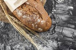Obraz na płótnie vintage pszenica mąka jedzenie świeży