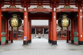 Naklejka zen sanktuarium azja japonia