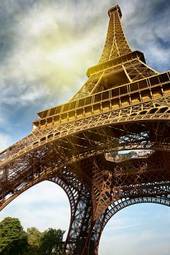Fototapeta lato francja architektura wieża niebo