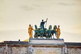 Obraz na płótnie park francja ogród europa statua