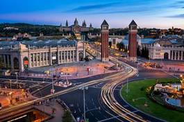 Obraz na płótnie zmierzch miasto narodowy hiszpania europa