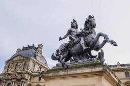 Fotoroleta pałac europa koń