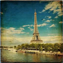 Fototapeta vintage wieża widok
