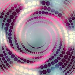 Obraz na płótnie fraktal wzór spirala