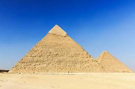 Naklejka egipt architektura pejzaż słońce