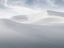 Naklejka afryka pejzaż wydma wzgórze egipt