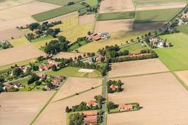 Obraz na płótnie lato rolnictwo natura europa panorama