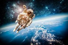 Naklejka piękny rakieta natura nasa astronauta