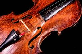 Fotoroleta vintage stary skrzypce