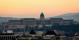 Obraz na płótnie węgry wzgórze europa architektura