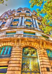 Naklejka barcelona miejski hiszpania