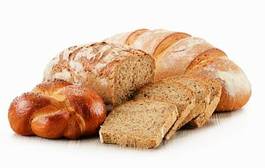 Naklejka mąka świeży jedzenie zdrowie tradycyjnych