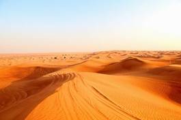 Naklejka azja arabian pustynia wzór wydma