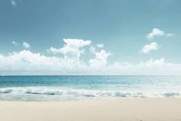 Fotoroleta morze brzeg raj