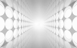 Fotoroleta tunel korytarz nowoczesny wzór architektura