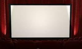 Naklejka 3d spotlight film ekran