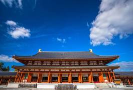Naklejka japoński architektura świątynia