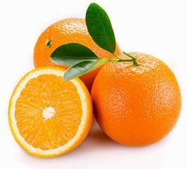 Naklejka soczyste pomarańcze