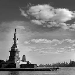 Fototapeta nowy jork niebo architektura widok ameryka