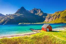 Obraz na płótnie plaża morze krajobraz skandynawia