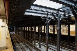 Obraz na płótnie manhatan metro ameryka północna nowy jork stacja