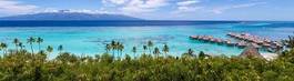 Naklejka malediwy tropikalny niebo karaiby plaża